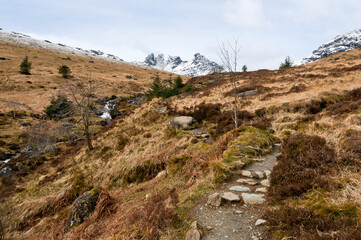 The Cobbler and the surrounding view, Arrochar, Argyll and Bute, Scotland