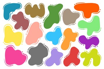 Frame Fluid Color Background