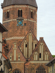 Fototapeta na wymiar Salzwedel - Marienkirche, Sachsen-Anhalt, Deutschland, Europa