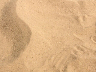 The texture of a sandy beach wave, a place for text