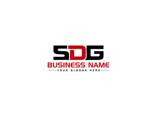 Letter SDG Logo Icon, Colorful SD s d g Logo Letter Vector art With Creative Three Letter Premium Logo Symbol Design