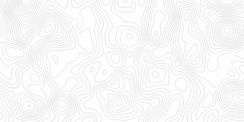 Topographic map background. Line topography map contour background, geographic grid. Abstract vector illustration.