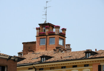 kleine Wohnung mit Terasse