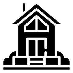 TINYHOME glyph icon,linear,outline,graphic,illustration