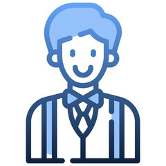 GROOM Gradient icon,linear,outline,graphic,illustration
