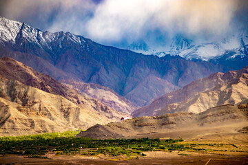 landscape in the himalayas
