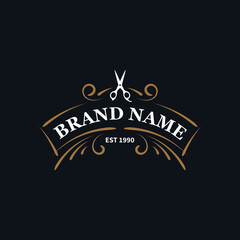 Barbershop logo design