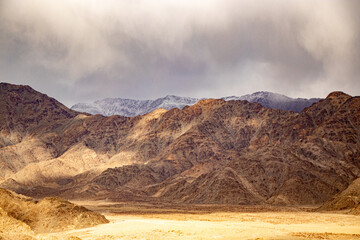 mountains in the Himalayan desert Ladakh