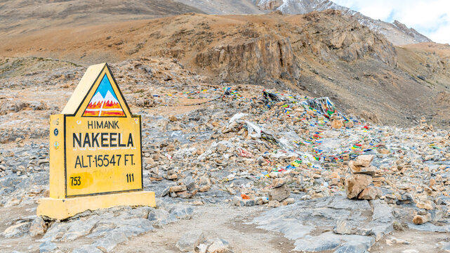 Nakee La is a high altitude mountain pass in the Indian union territory of Ladakh, India