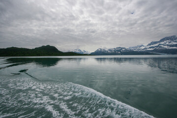 Entering Glacier Bay Alaska
