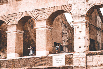 Coliseum, detail