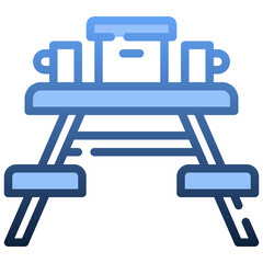 PICNIC Gradient icon,linear,outline,graphic,illustration