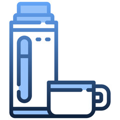 THERMO Gradient icon,linear,outline,graphic,illustration