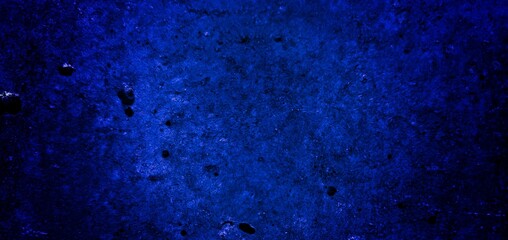 scary dark blue grunge texture for background. dark blue wall horror concept