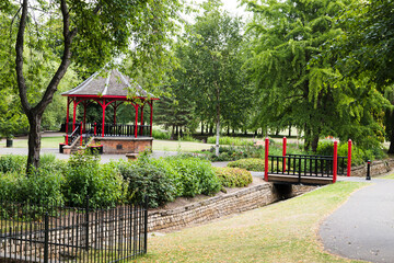 The Band stand in The Walks, Kings Lynn.