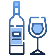 WINE Gradient icon,linear,outline,graphic,illustration