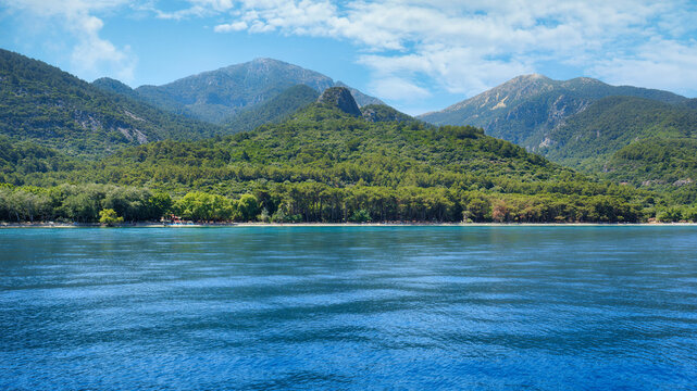 Sea and mountains