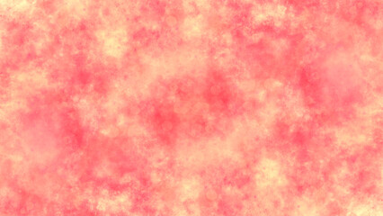 red and yellow background, abstract watercolor background with space. colorful sunrise or sunset colors in cloudy shapes. beautiful hues of yellow gold and pink in hand painted watercolor background