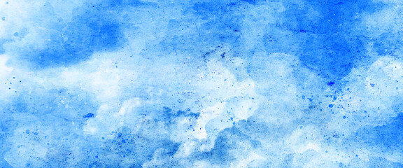light sky blue shades watercolor background. Abstract watercolor background, Turquoise gradient color handmade, blue watercolor vector background. abstract hand paint splash stain backdrop banner.