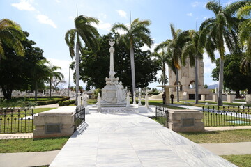 Fototapeta na wymiar The Monumental Cemetery of Santiago De Cuba, Cuba