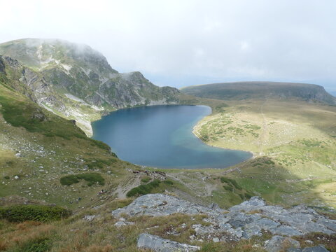 Rila lake "Babreka", Bulgaria.