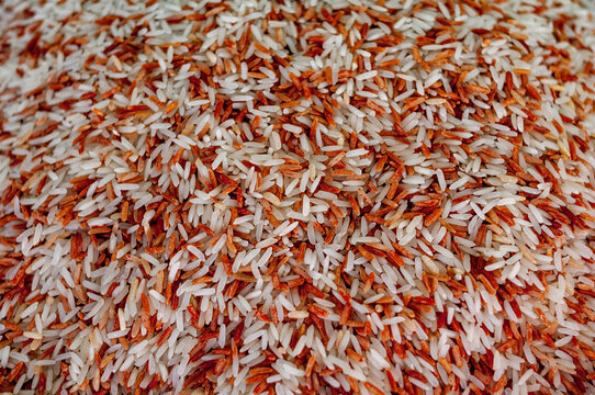 Mixed organic rice