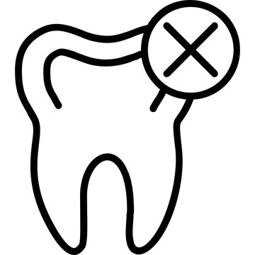 Teeth Loss Icon