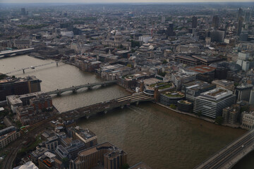 View of London from the Shard, London