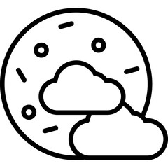Halloween Moon Icon
