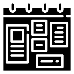 OODBOARD glyph icon,linear,outline,graphic,illustration