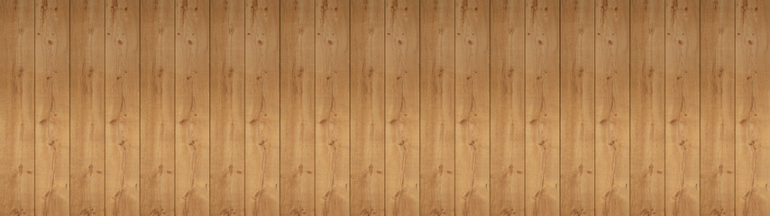 Fototapeta premium Old brown rustic light bright wooden oak texture - Wood boards background panorama banner long, flooring backgrounds, parquet floor or laminate.