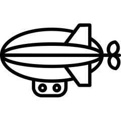 Zeppelin Icon © Pexelpy