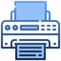 PRINTER Gradient icon,linear,outline,graphic,illustration