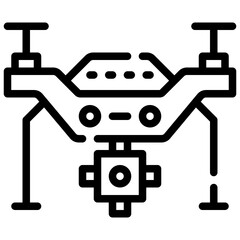 DRONE line icon,linear,outline,graphic,illustration