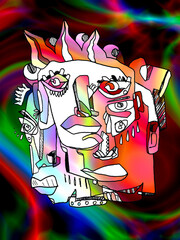 digital art by Angel Rivas