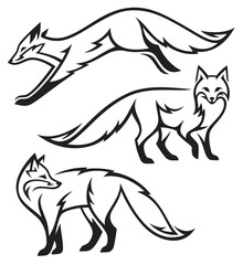 Stylized Animals - Red Fox 