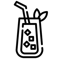 BLUEHAWAIISODA line icon,linear,outline,graphic,illustration