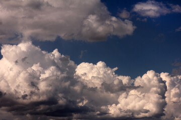 Obraz premium blue sky with clouds