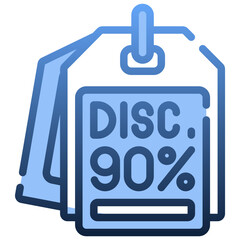 DISCOUNT Gradient icon,linear,outline,graphic,illustration