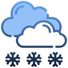 SNOWY Gradient icon,linear,outline,graphic,illustration