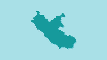 icon of the Italian region Lazio - obrazy, fototapety, plakaty
