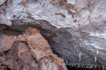 Mountain rocky view. Rocks, canyon, sandstone, desert valley