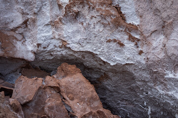 Mountain rocky view. Rocks, canyon, sandstone, desert valley