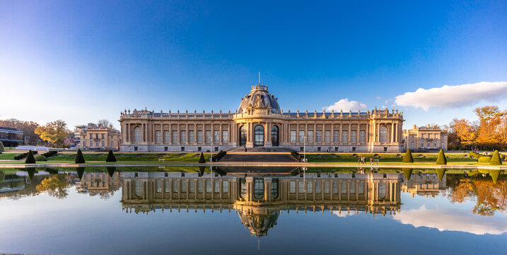 View of African Culture Heritage Museum in Brussels