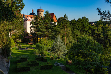 City center of Tabor. South Bohemia