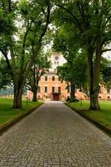 Castle Bechyne in South Bohemian region, Czech republic.