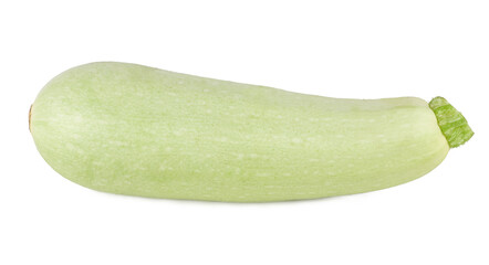 Zucchini isolated on white background