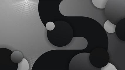 Abstract black background with modern trendy gradient texture color for presentation design, flyer, social media cover, web banner, tech banner