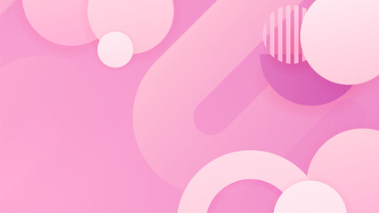 Abstract pink background with modern trendy gradient texture color for presentation design, flyer, social media cover, web banner, tech banner