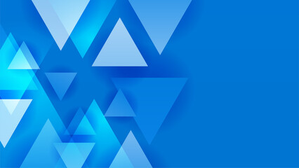 Obraz premium Abstract blue background with modern trendy gradient texture color for presentation design, flyer, social media cover, web banner, tech banner